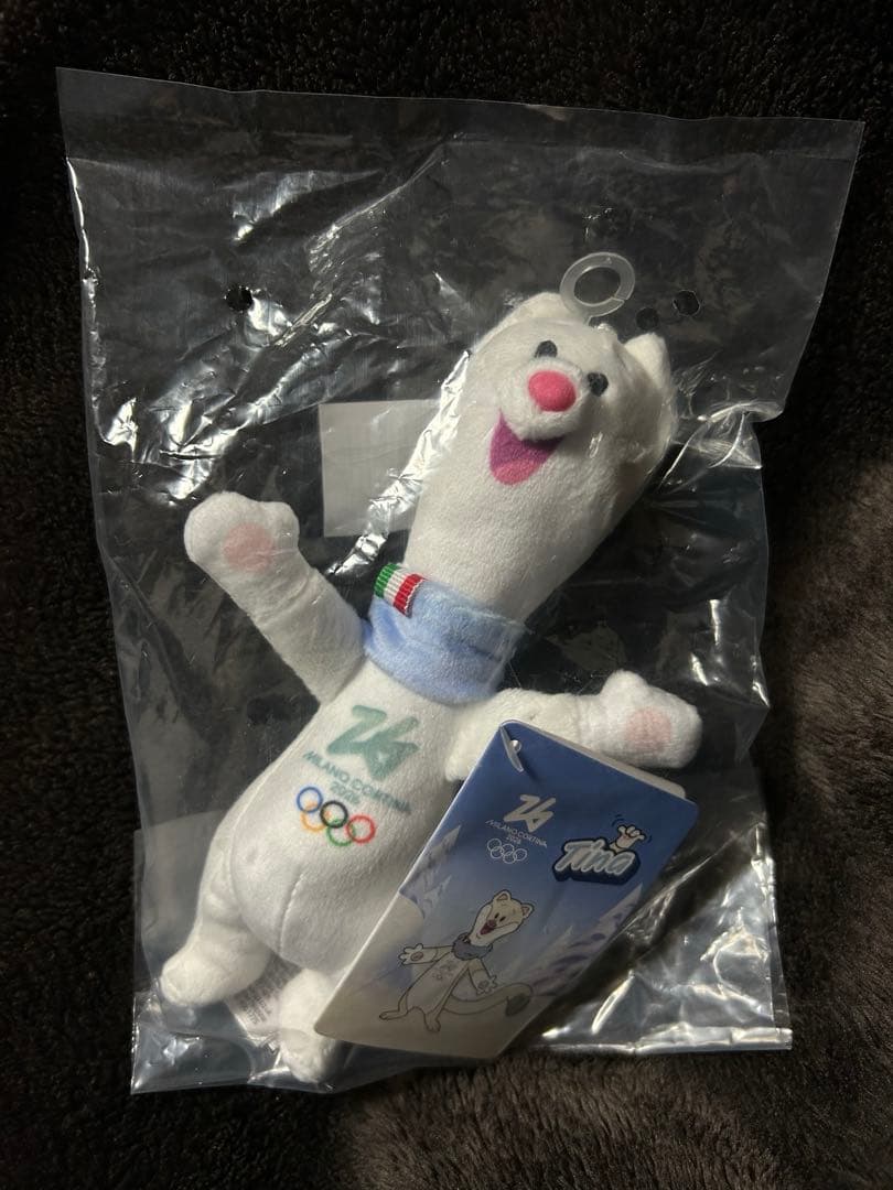 【公式グッズ‼️】Tina ティナ マスコット 18cm 冬季オリンピック2026