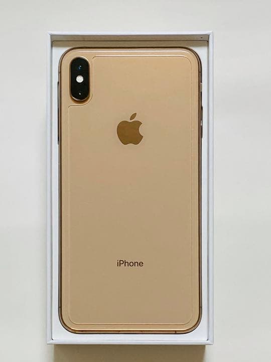 保証付 iPhone XS Max, Gold, 512GB, SIM FREE