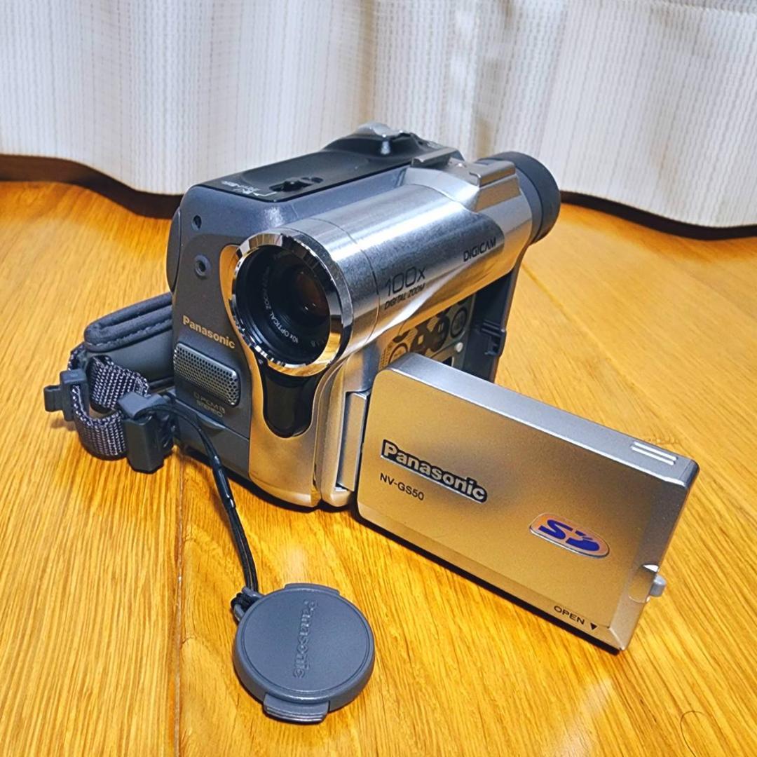 【動作確認済】希少 高画質 Panasonic MiniDV ビデオカメラ 箱付