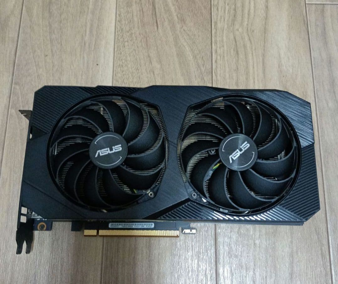 モンハンワイルズプレイ可能！グラボRadeon RX5500xt　可動品
