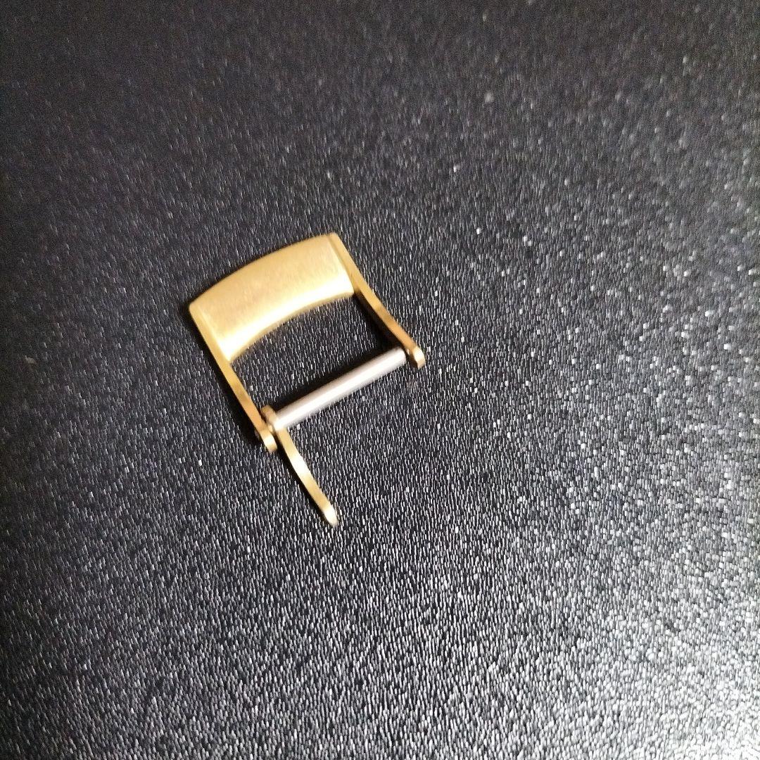セイコー　尾錠　ゴールド　15ミリ