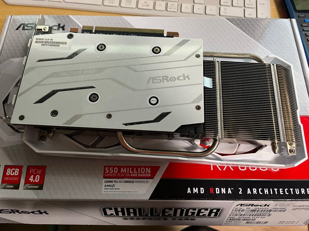 グラフィックボード・グラボ・ビデオカード ASRock Radeon RX 6600 8GB