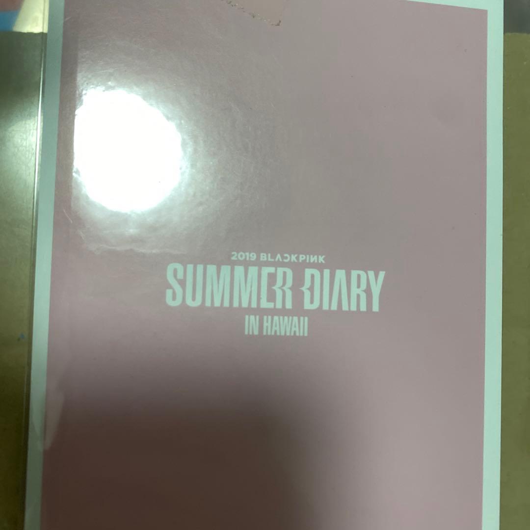 BLACKPINK ジス　直筆　サイン　ポストカードSUMMER DIARY