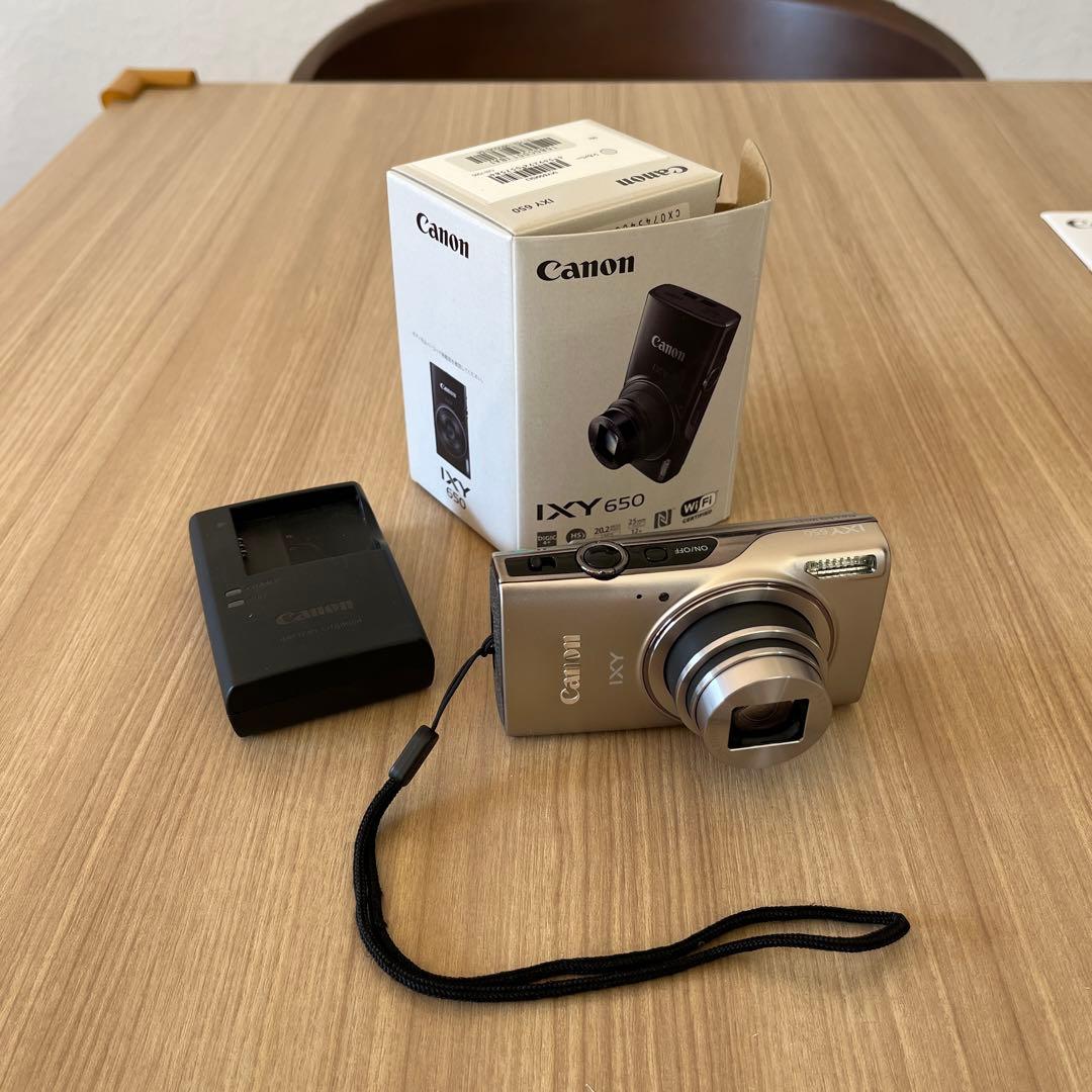 ★Canon IXY 650 コンパクトデジタルカメラ シルバー