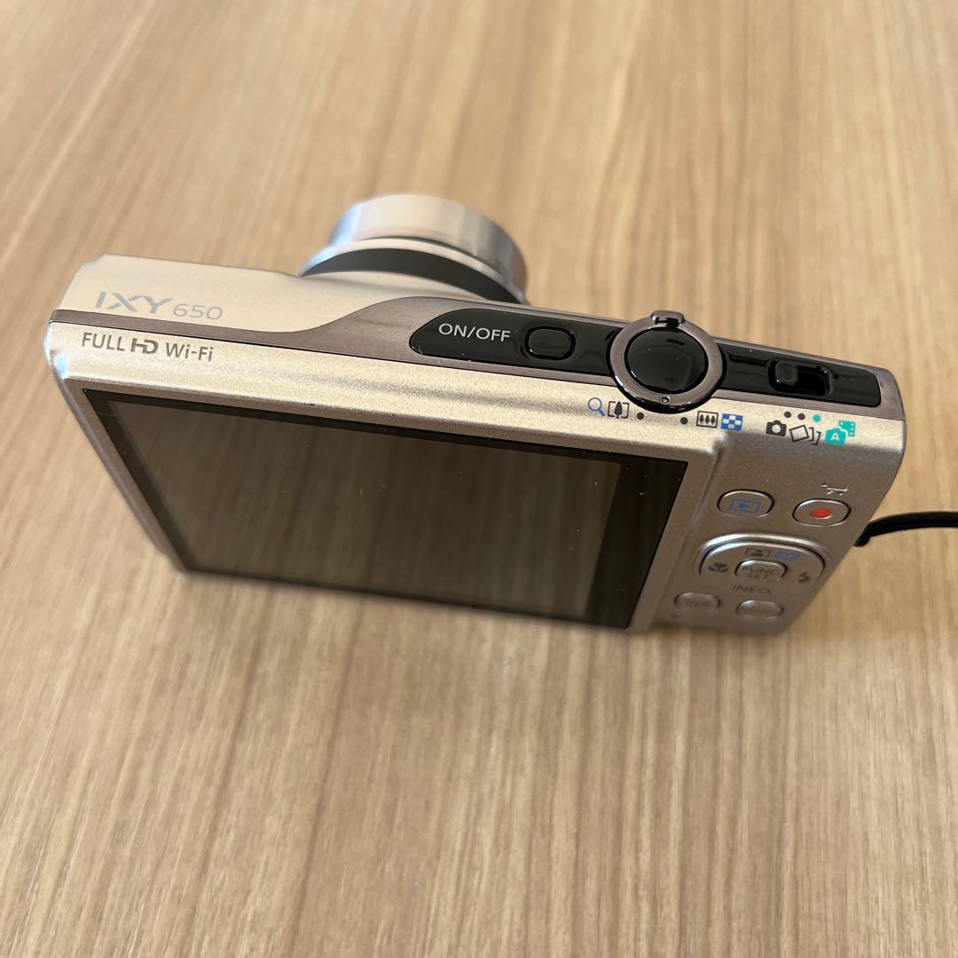 ★Canon IXY 650 コンパクトデジタルカメラ シルバー