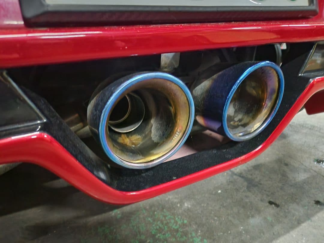 ダイハツ LA400K コペン ワンオフ　デュアルマフラー　スポーツサウンド