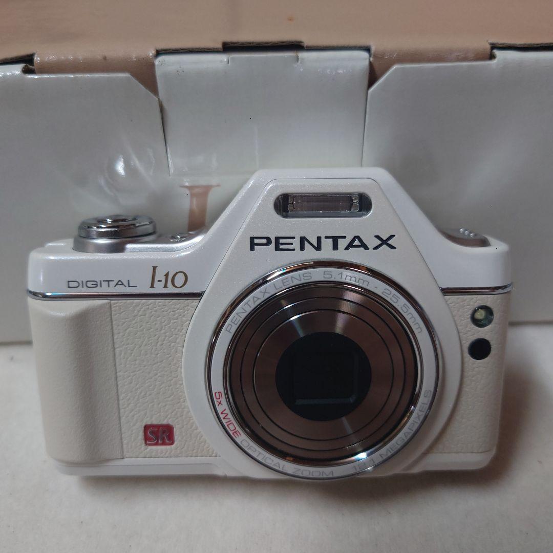 PENTAX I-10 ホワイト コンパクトデジタルカメラ
