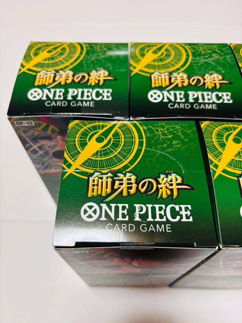 ONE PIECE 師弟の絆5BOX 未開封　テープ付き