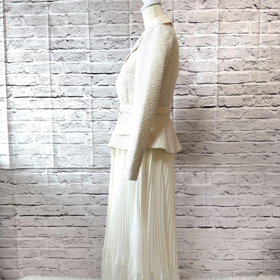 【Self-Portrait】セルフポートレート ツイードミディスーツワンピース