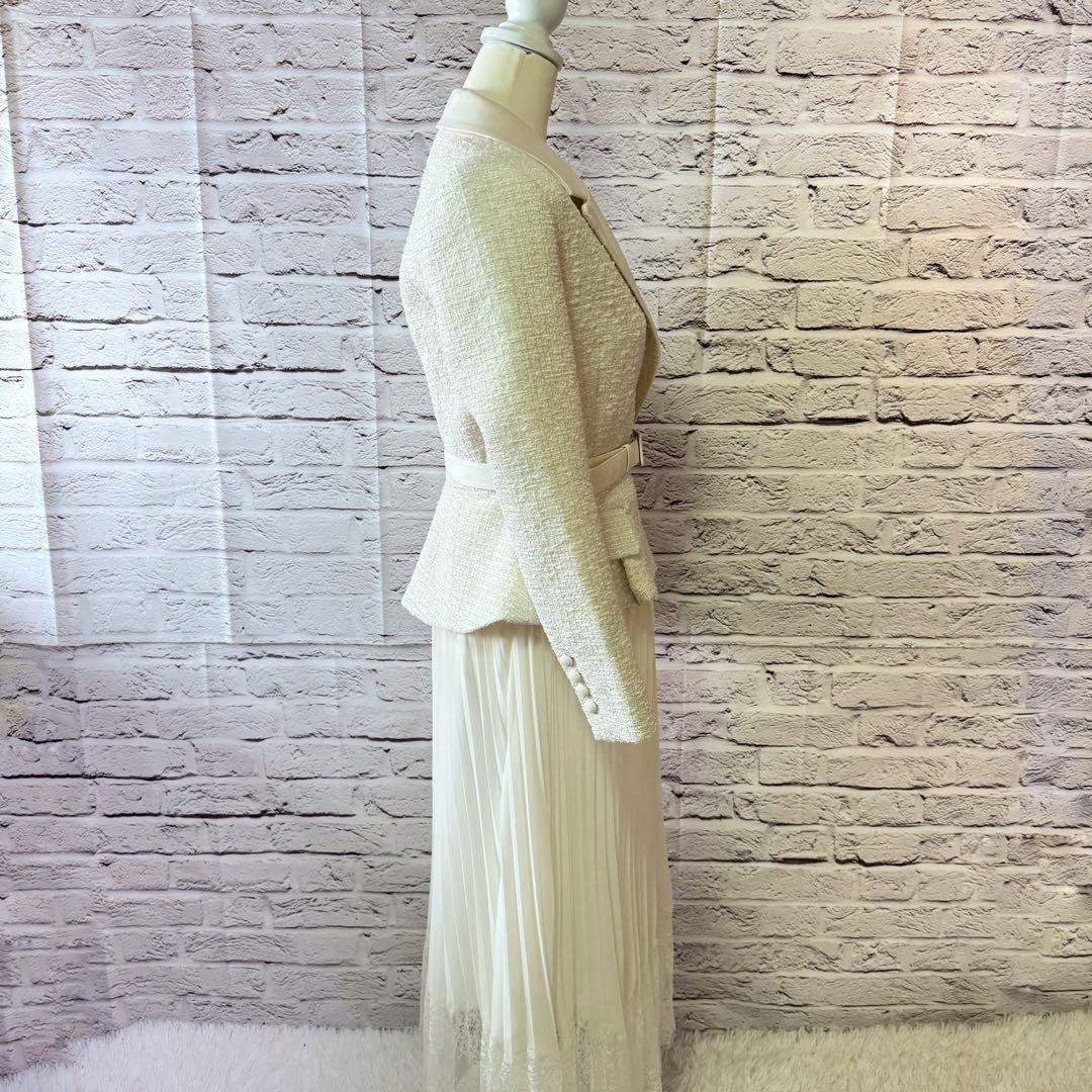 【Self-Portrait】セルフポートレート ツイードミディスーツワンピース