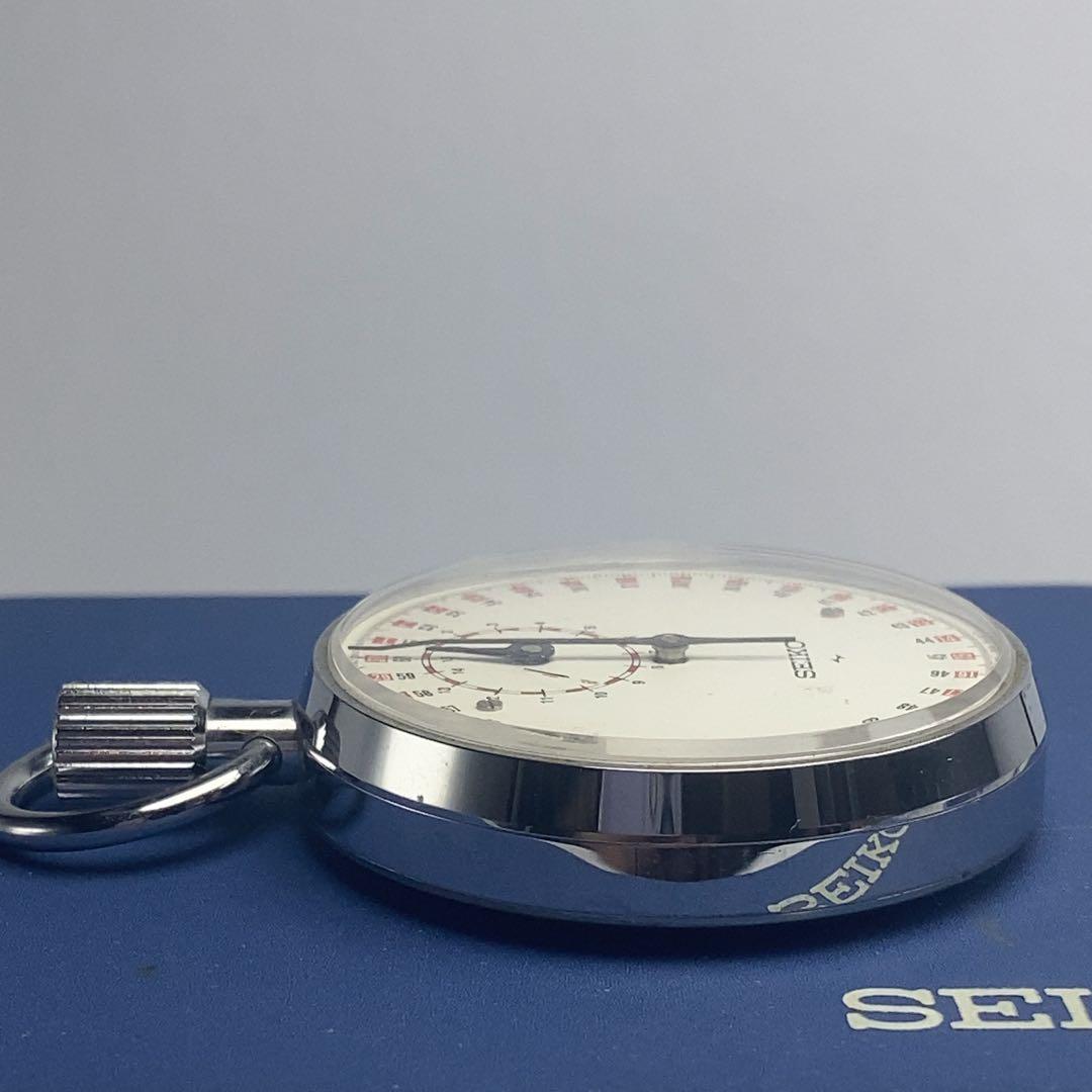 未使用 純正箱 1976年製 SEIKO ストップウォッチ 手巻 30秒一周