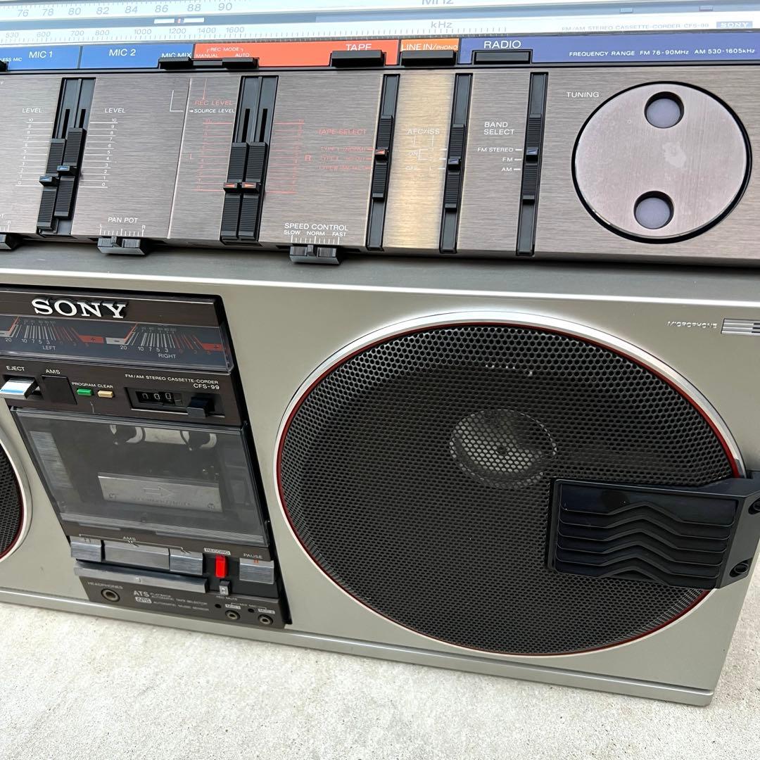 SONY CFS-99 ラジオ・カセットプレーヤー