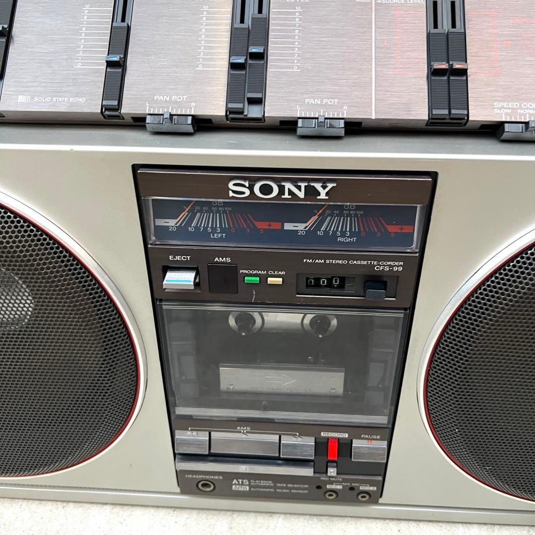 SONY CFS-99 ラジオ・カセットプレーヤー