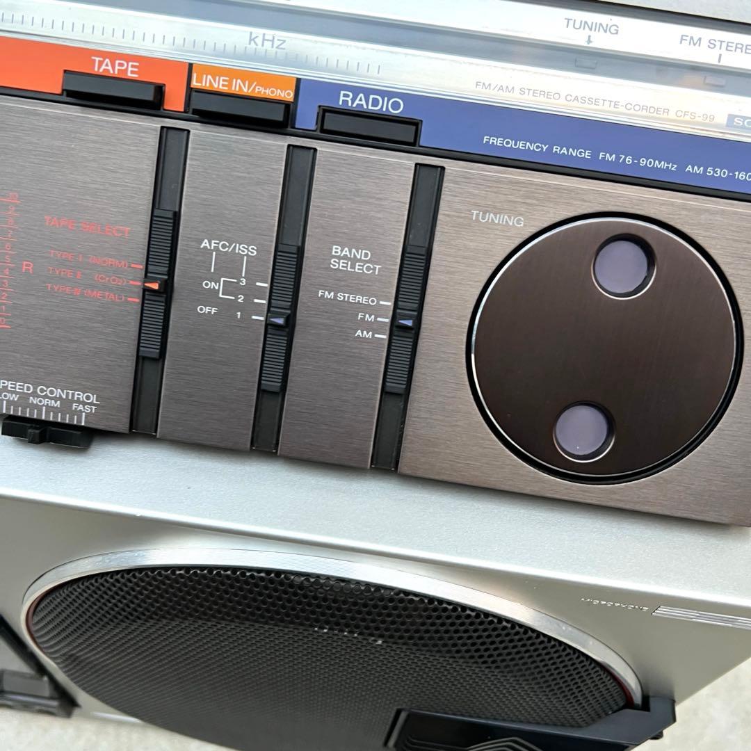 SONY CFS-99 ラジオ・カセットプレーヤー