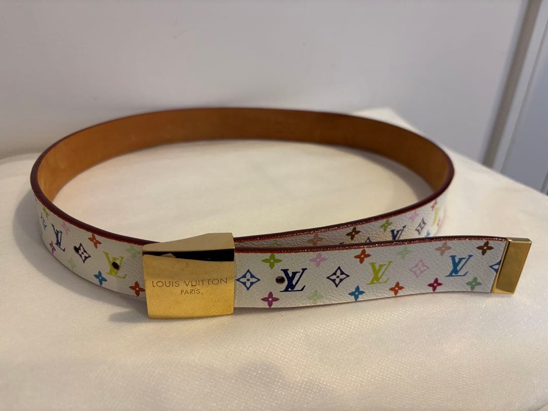 LOUIS VUITTON マルチカラー ベルト