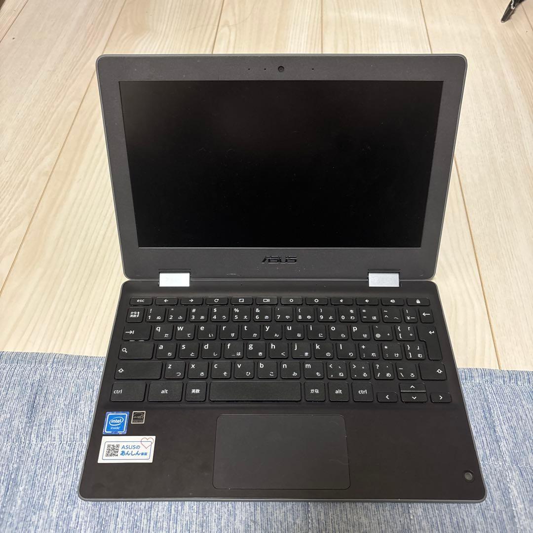 ASUS Chromebook 本体 ブラック 中古