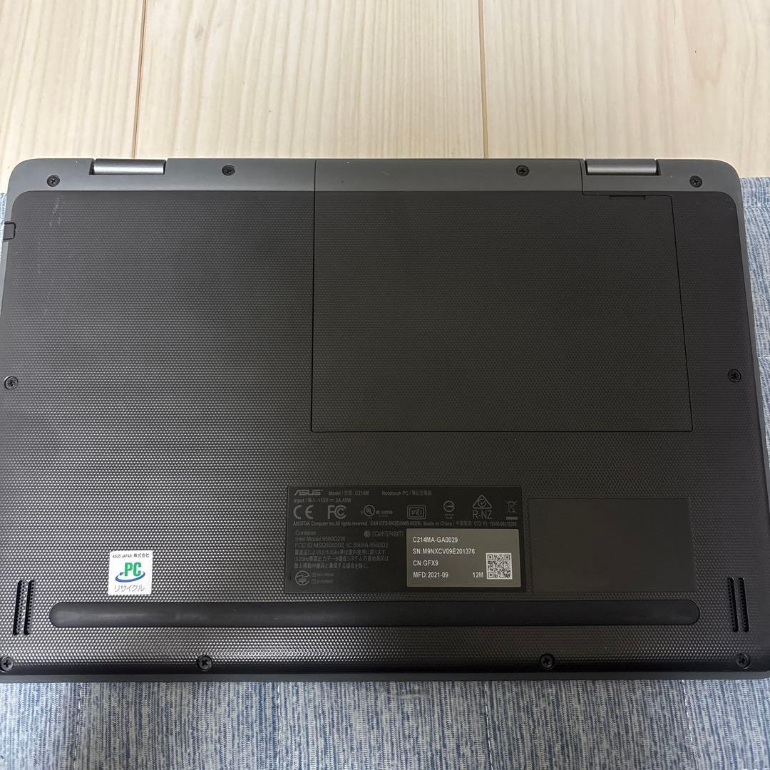 ASUS Chromebook 本体 ブラック 中古