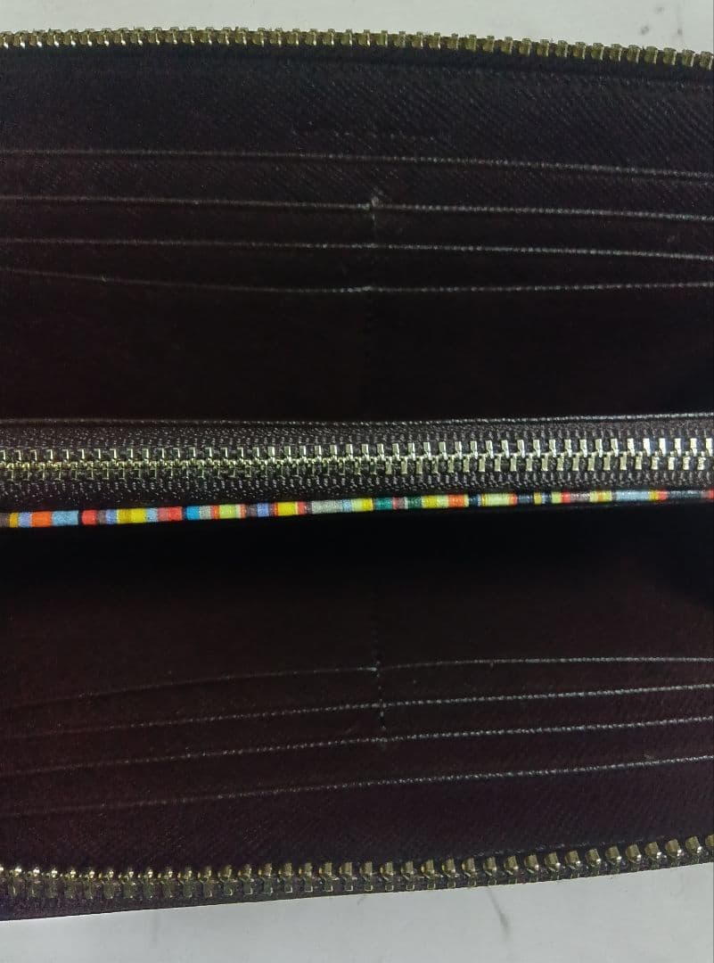 ポール・スミス 長財布 ブラウン