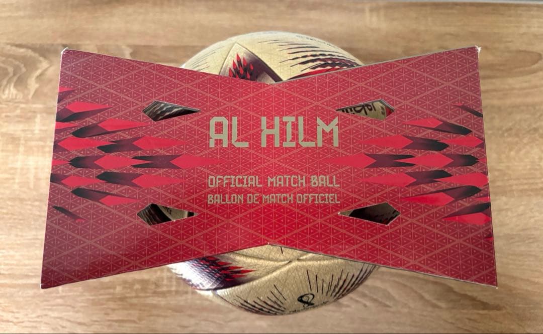 adidas サッカーボール アル・ヒルム　カタールワールドカップ決勝球
