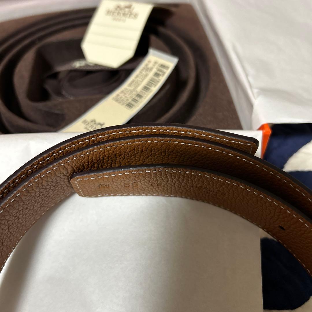 HERMES コンスタンス　リバーシブルベルト