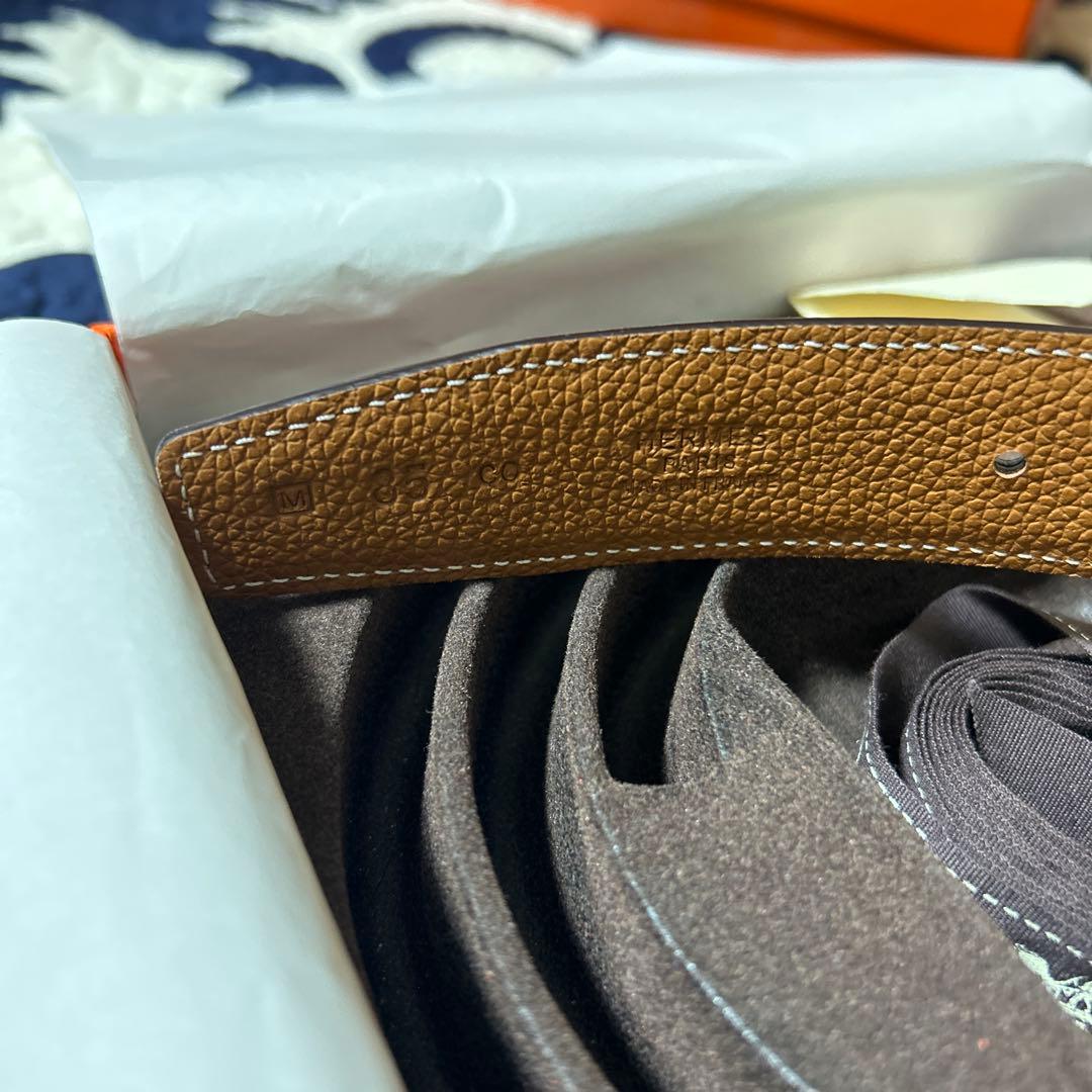 HERMES コンスタンス　リバーシブルベルト