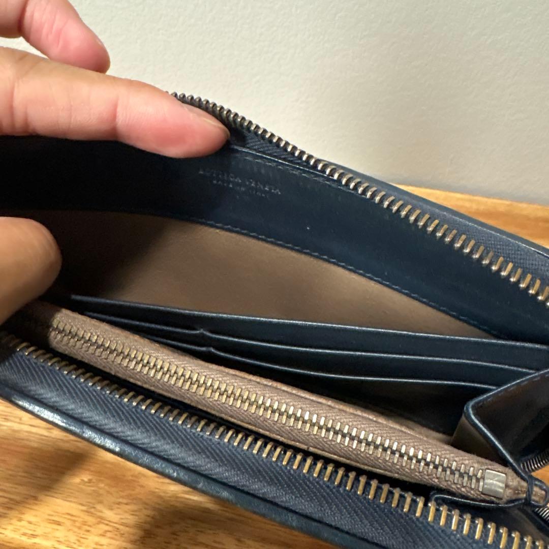 ボッテガヴェネタ　ロングウォレット　イントレチャート