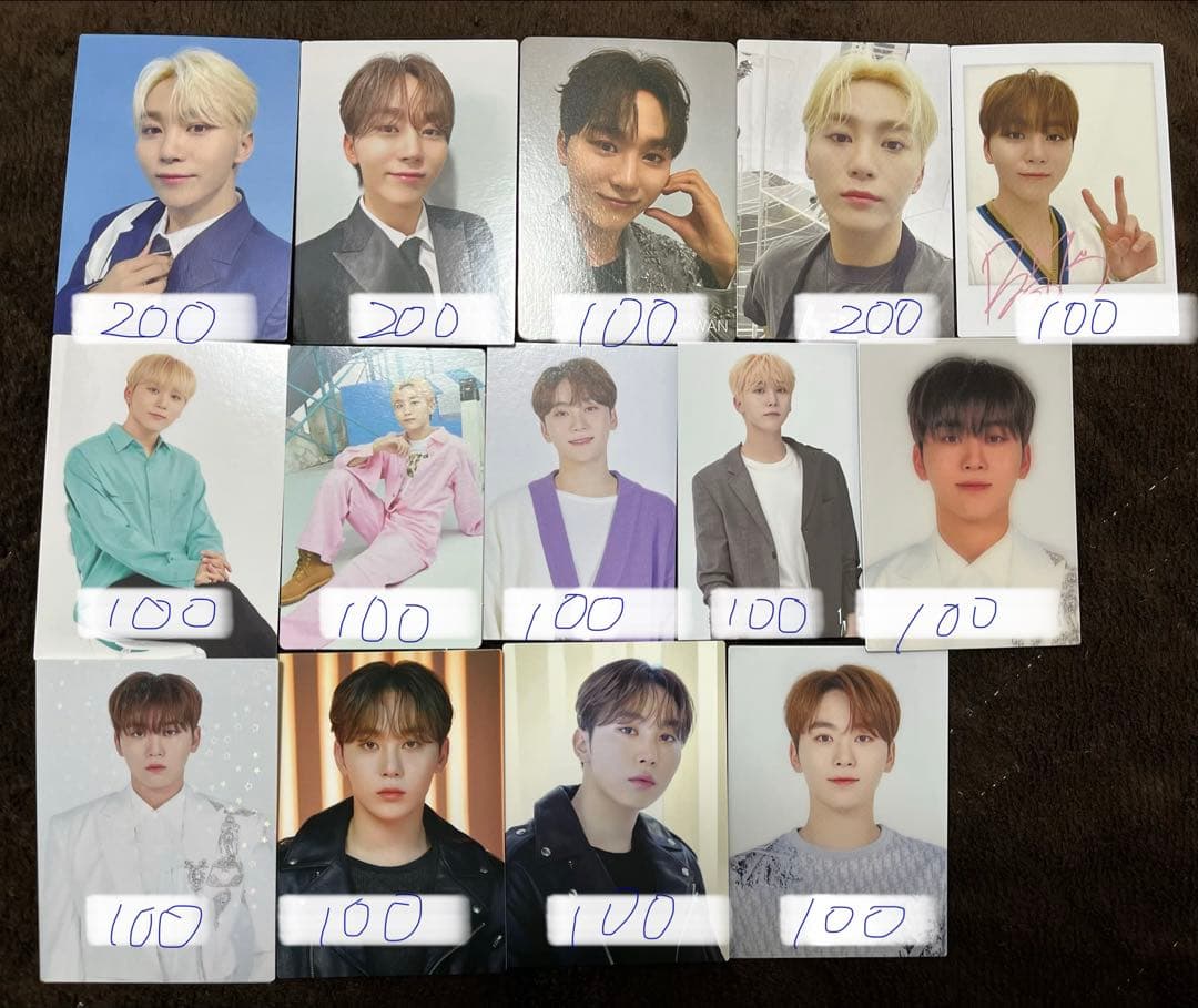 seventeen エスクプス　ジョンハン　ジョシュア　ウォヌ　ミンギュ　トレカ