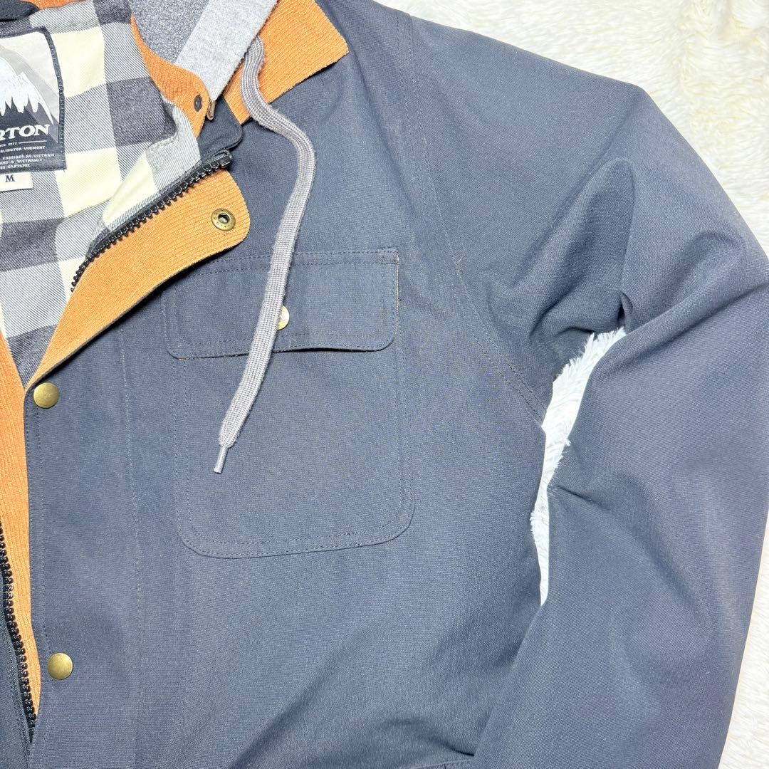 BURTON スノーボードウェア　上　フード付きジャケット M