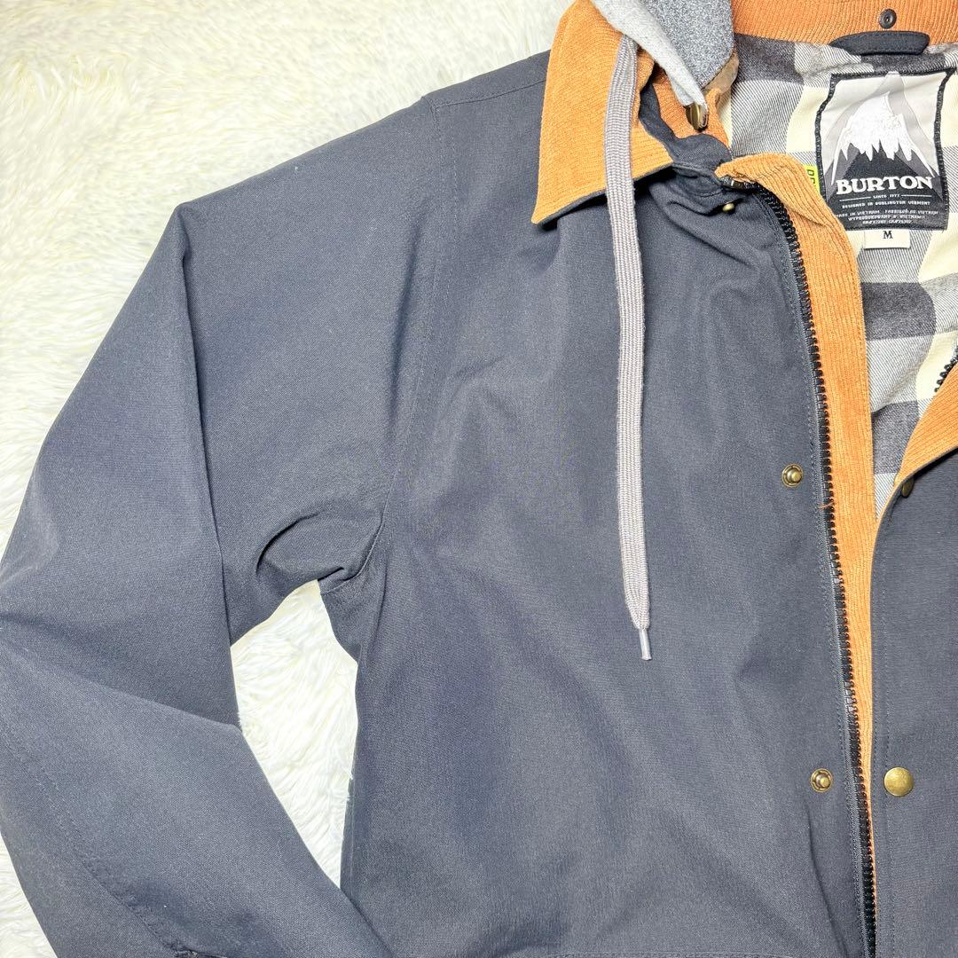 BURTON スノーボードウェア　上　フード付きジャケット M