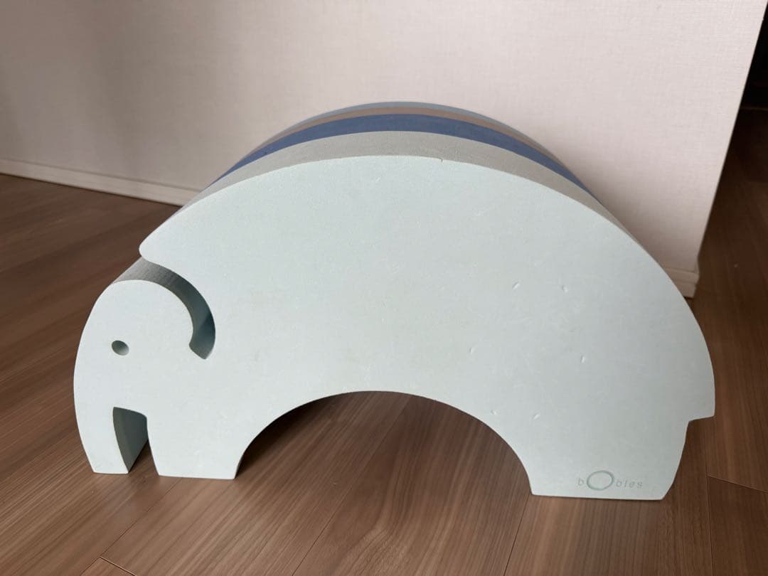ボーネルンド bobles ボブルス ゾウ ブルー グレー
