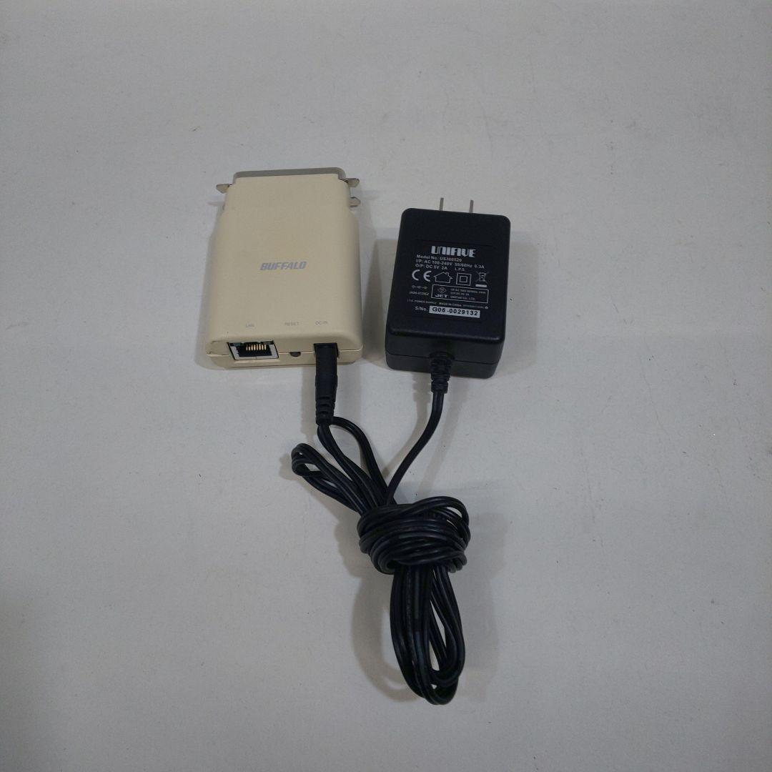 の*ち様 動作確認済 バッファロー プリントサーバー LPV4-TX1 IEEE