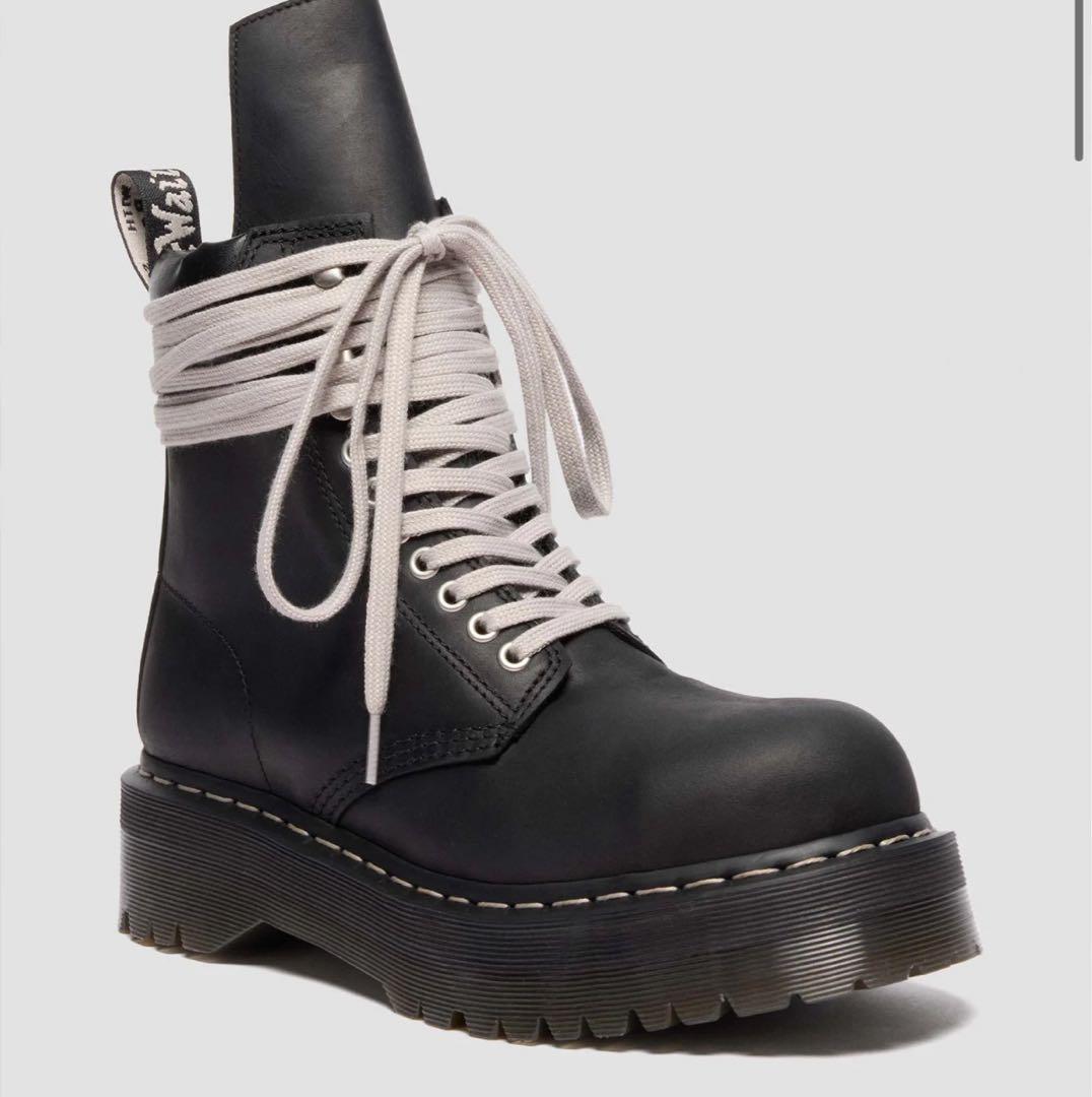 STEEL TOE QUAD RICK OWENS ブーツ