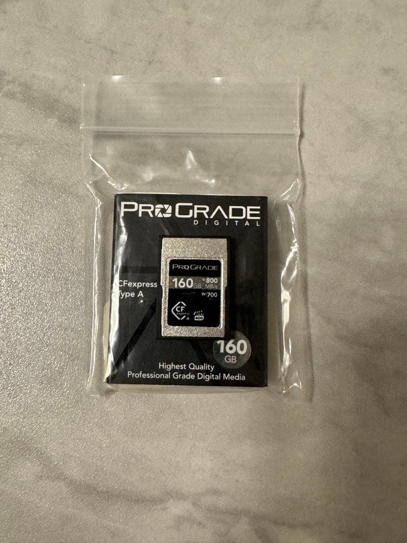 ProGrade 160GB+128GB＋カードリーダーお得なセット