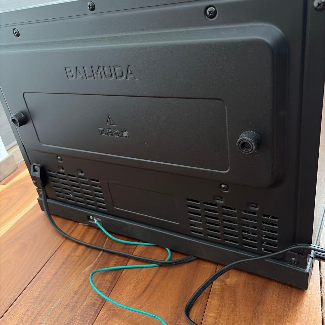 【ジャンク】BALMUDA The Range K04A-BK オーブンレンジ