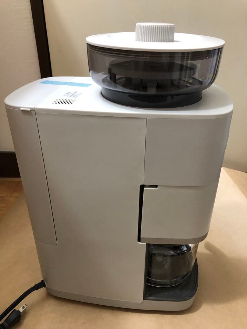 シロカ コーン式 全自動コーヒーメーカー SC-C251ライトグレー