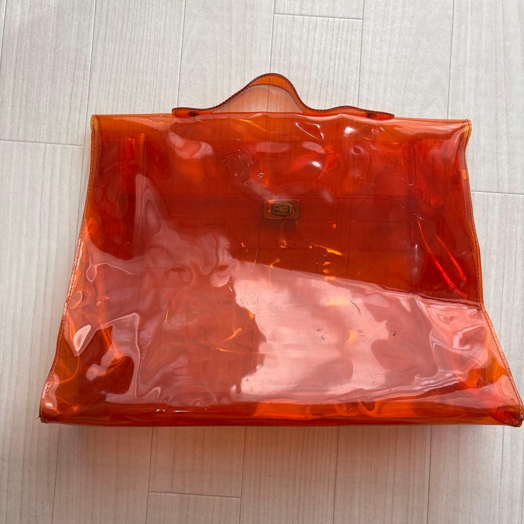 エルメス　ビニールカバン