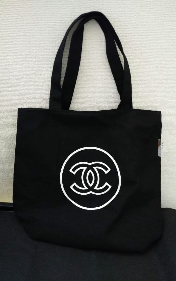 CHANEL ブラック トートバッグ