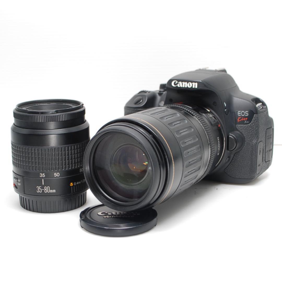 ❤️操作性が高く使いやすい❤️Canon kiss X6i ダブルレンズセット
