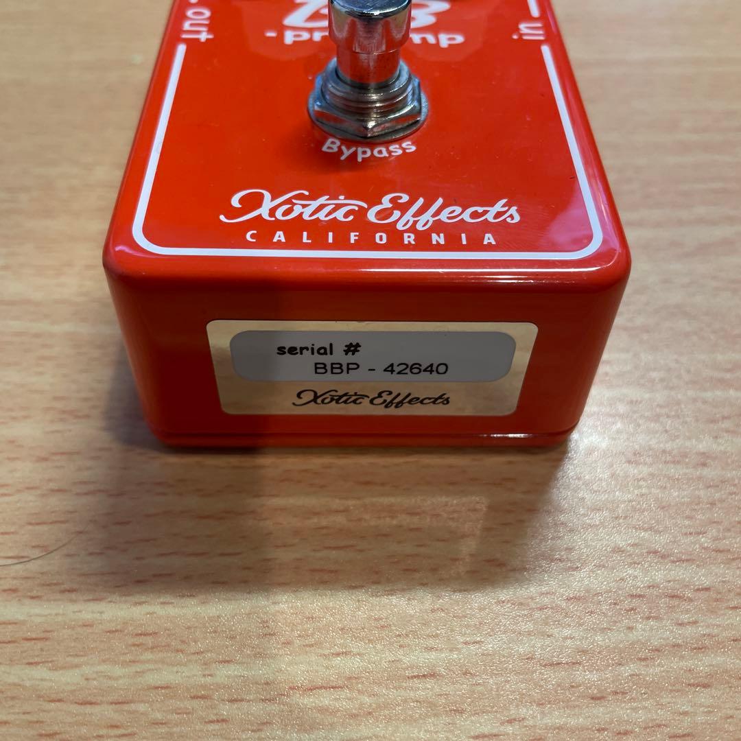 値下げ中　Xotic Effects BB Preamp 　箱&保証書つき