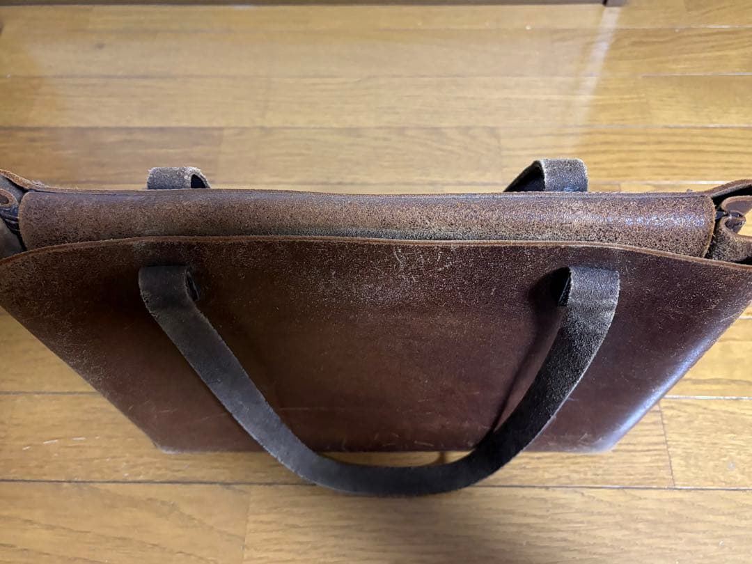 り*う様 初期RORTERブラウンレザートートバッグ