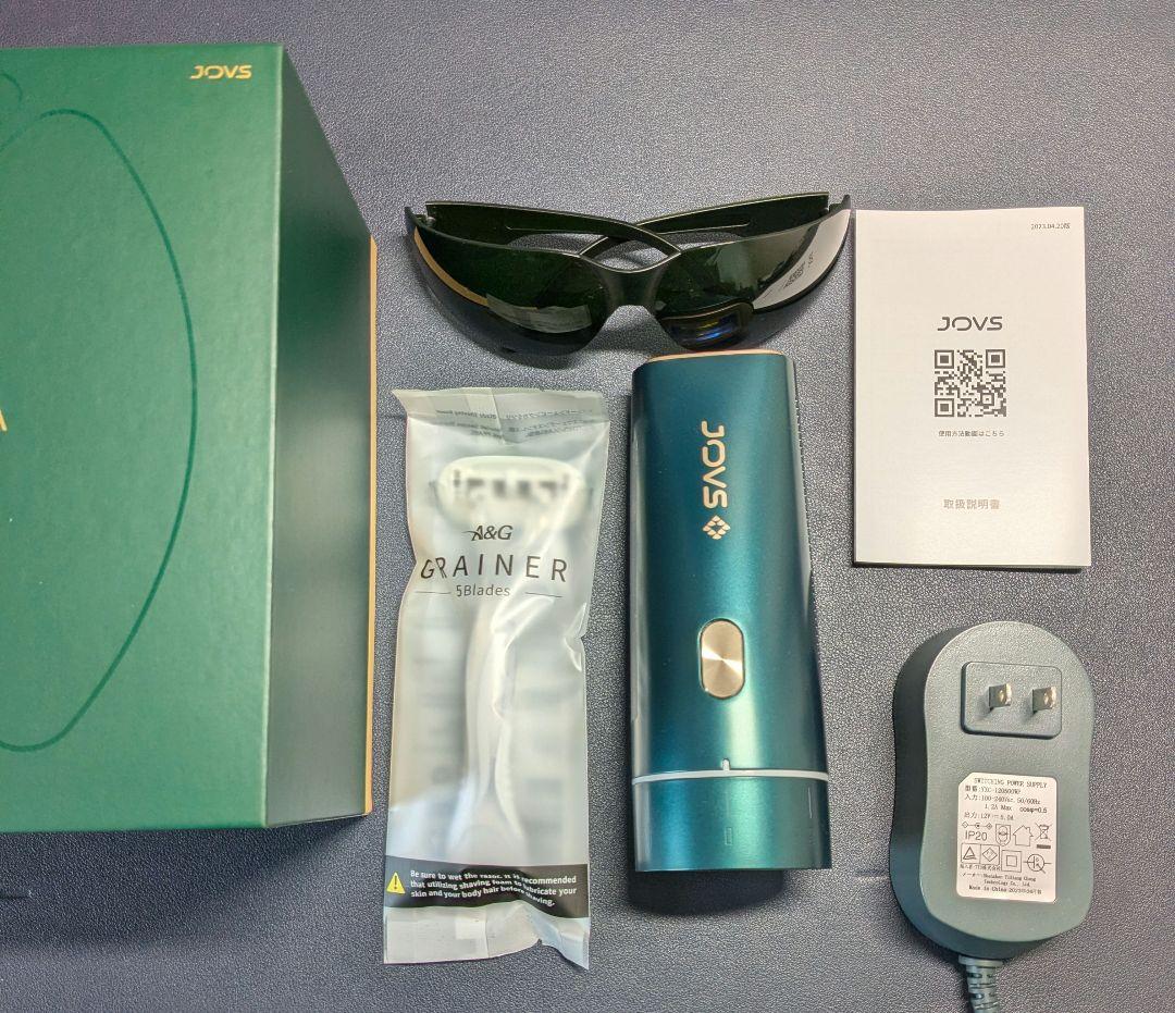 JOVS Dora 光脱毛器 グリーン 中古美品