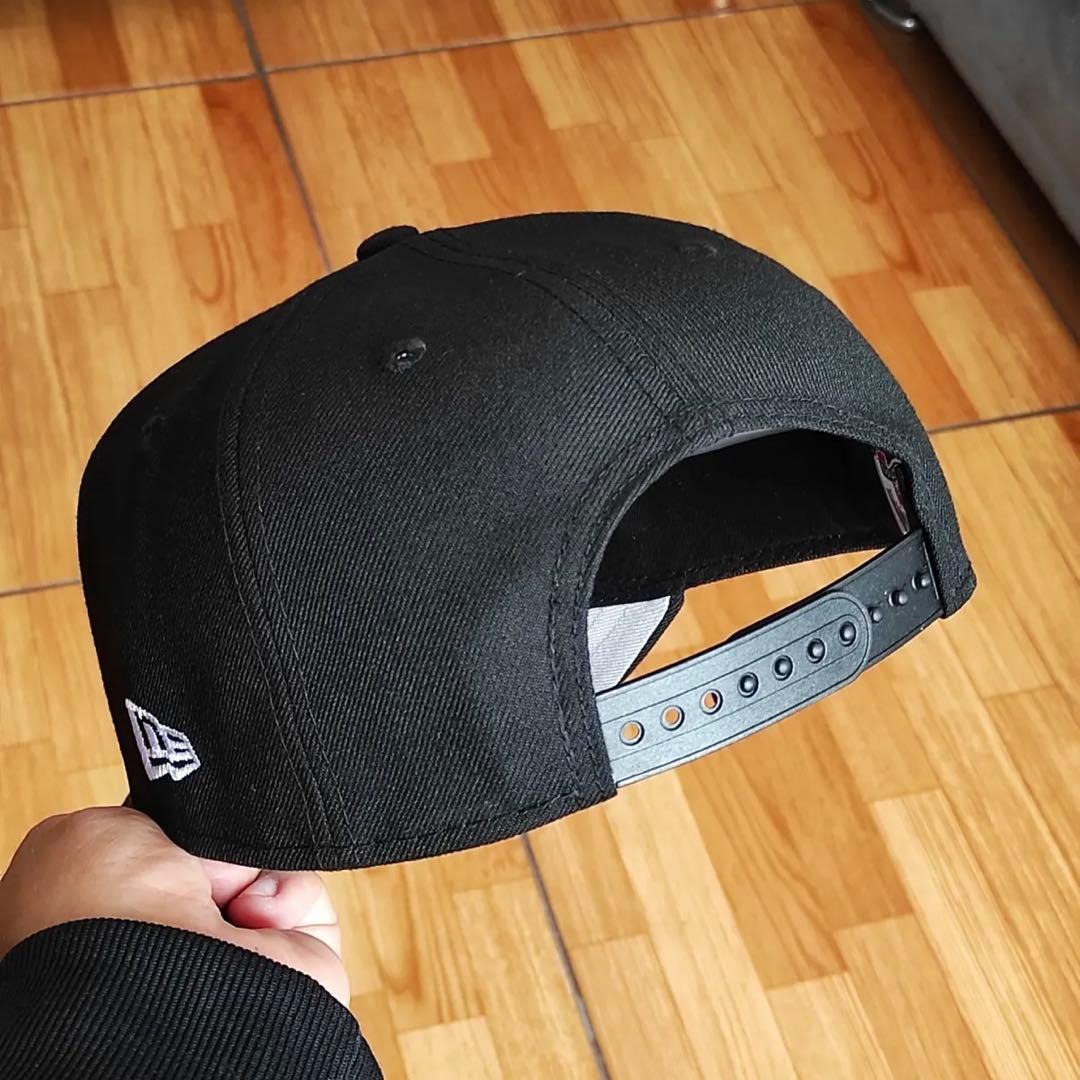 【新品】NEW ERA ヤンキース 9FORTY キャップ スクリプト 黒