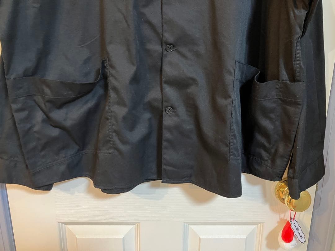 s*r様 【DANTON / ダントン】シャツジャケット T/Cウェザー ブラッ