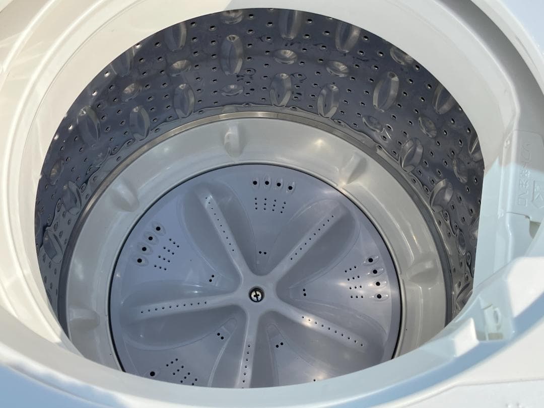 愛知岐阜/送料込★シャープ 4.5kg洗濯機 ES-G4E6-KW 2018年製