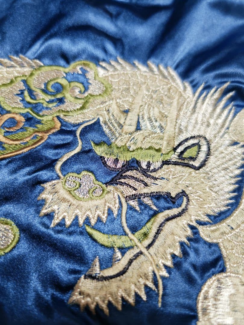 HOSHIHIME 日本製 限定龍 スカジャン satin vintage