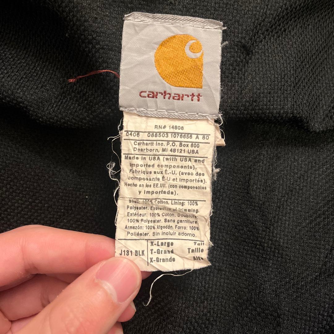 Carhartt フード付きジャケット ダークグリーン