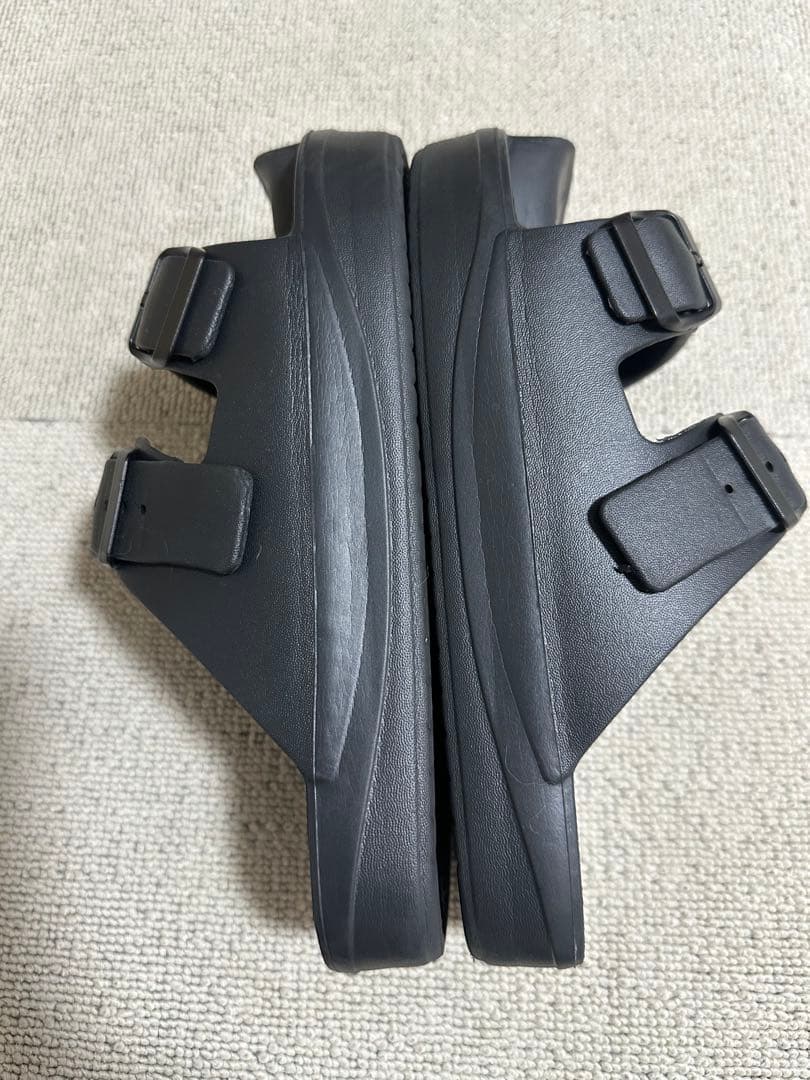 rakubaki ブラック イージーサンダルラップ L