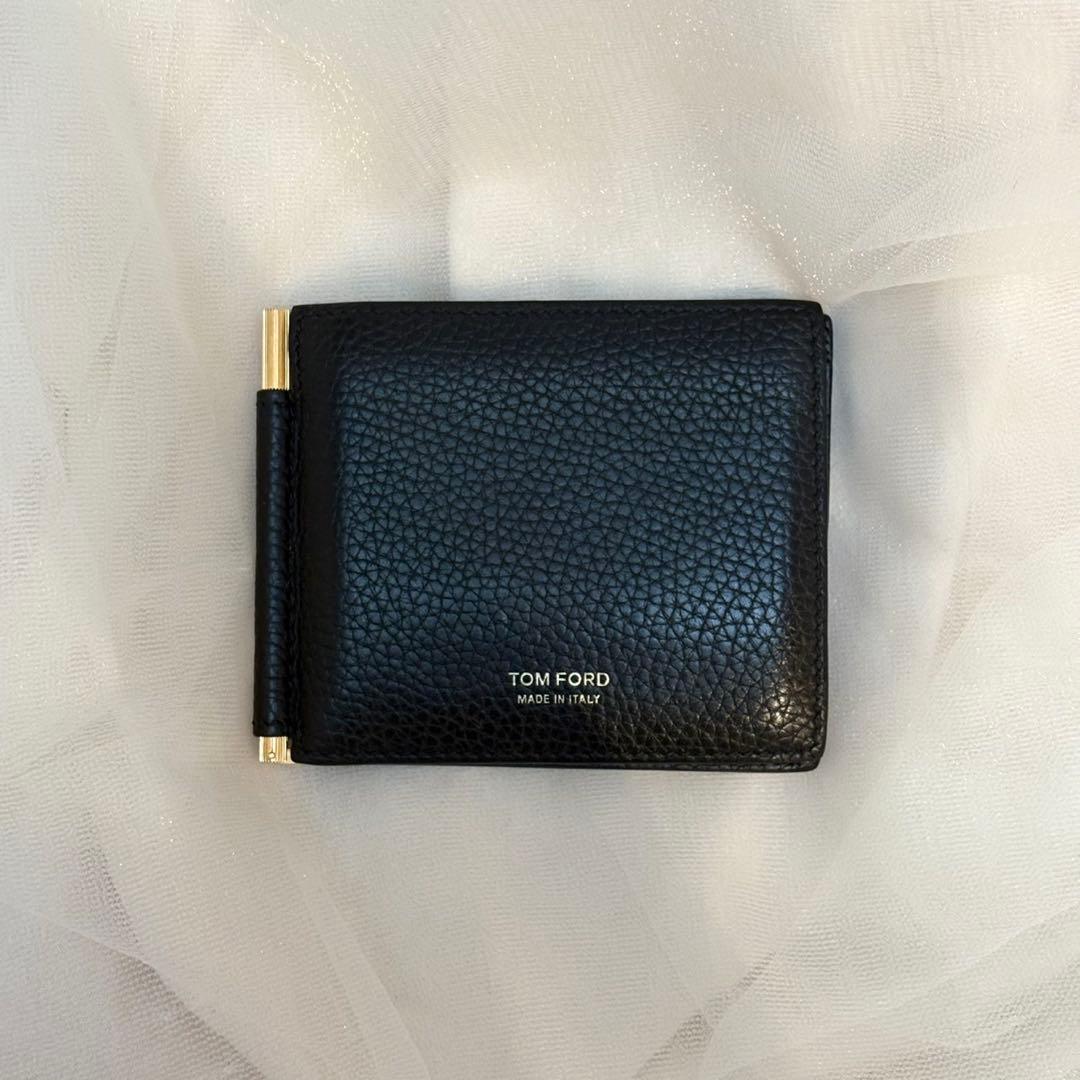 【staff chenrin⭐︎ 】TOM FORD ブラックマネークリップ
