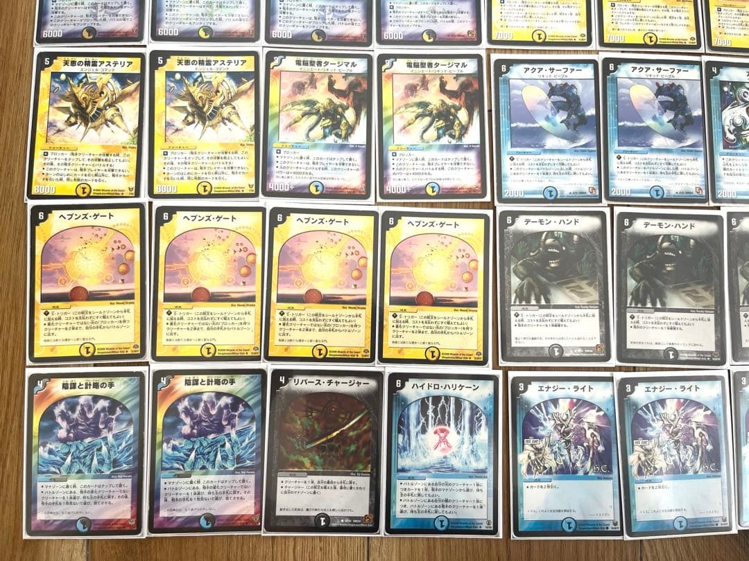 デュエルマスターズ クラシック対応 ドロマー天門デッキ 旧枠統一 スリーブ付き