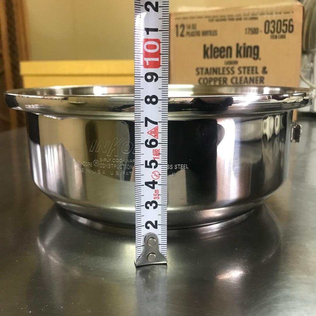 おれんじさま価格　IH対応　インコア2コート新品 容量1.8ℓ ウイスコ